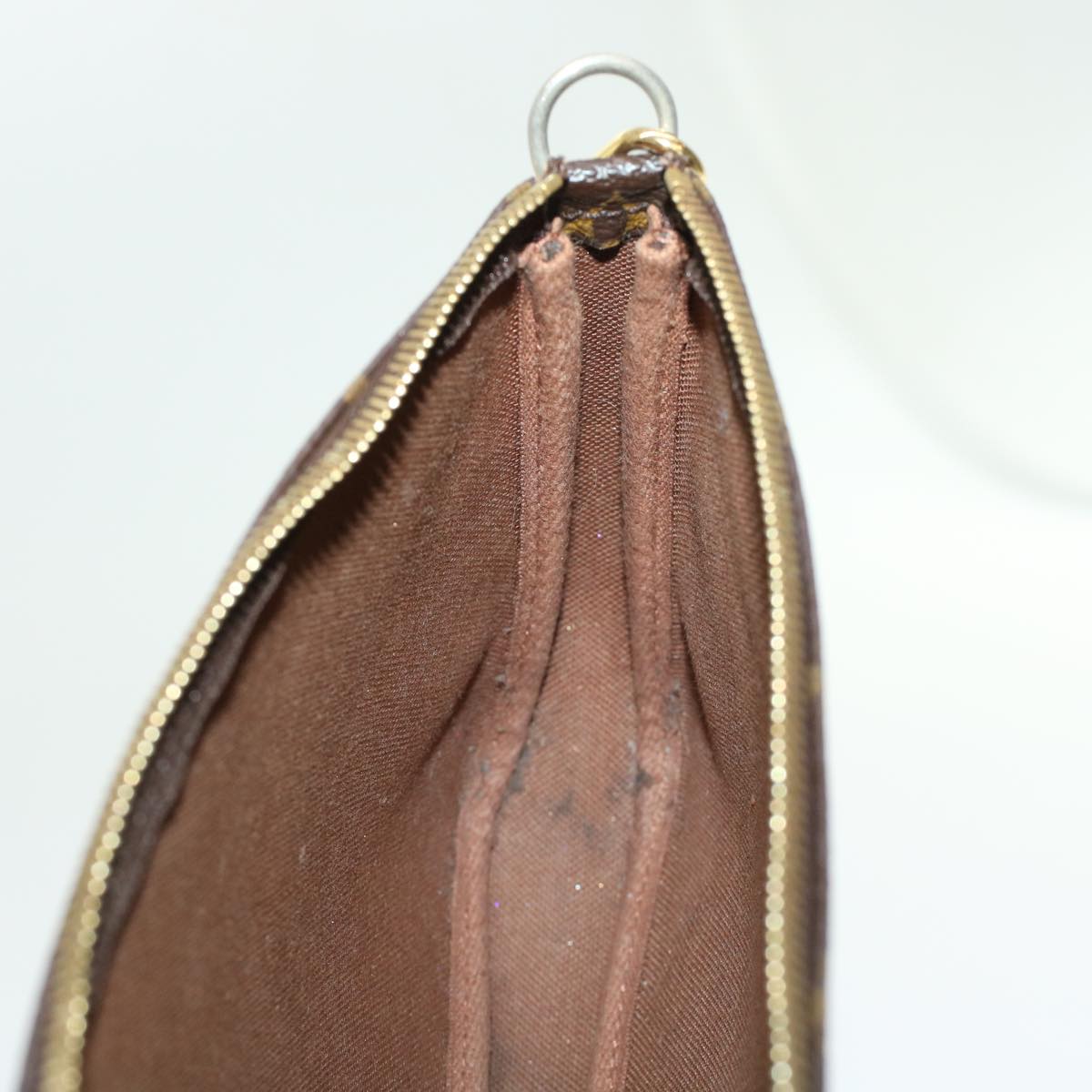 LOUIS VUITTON Monogram Pochette Accessoires Pouch M51980 LV 45667