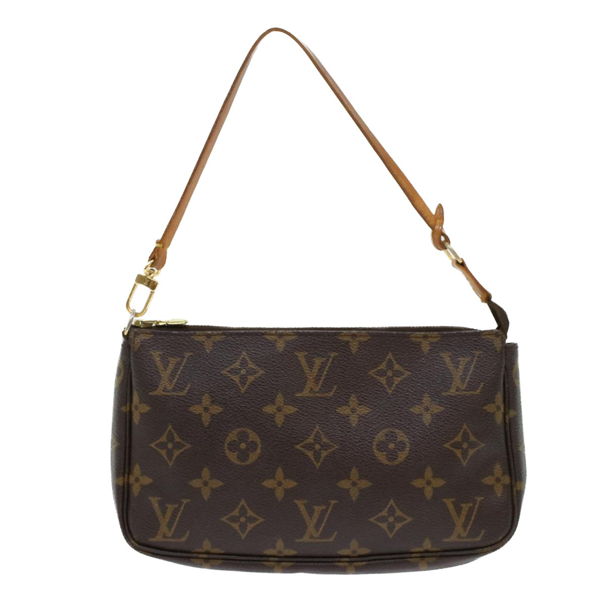LOUIS VUITTON Monogram Pochette Accessoires Pouch M51980 LV 45667