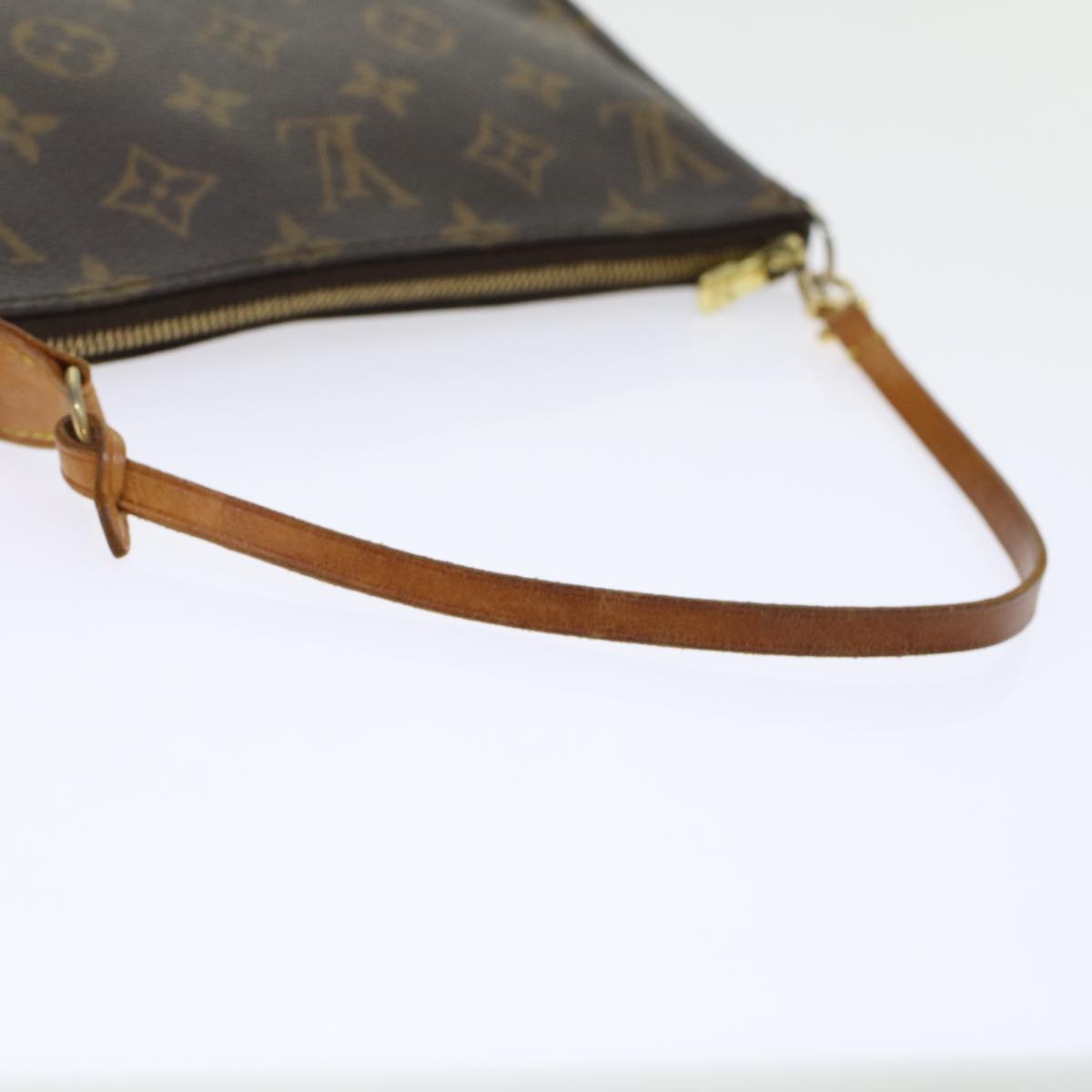 LOUIS VUITTON Monogram Pochette Accessoires Pouch M51980 LV 45667