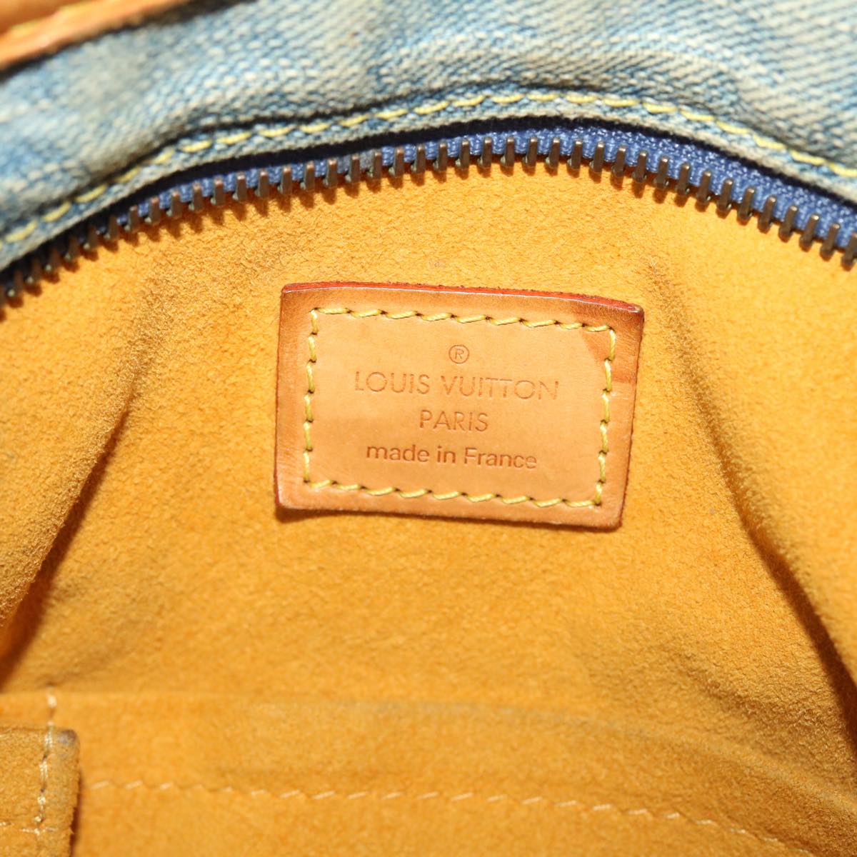 LOUIS VUITTON Monogram Denim Neo Cabby GM Hand Bag 2way Blue M95350 45670
