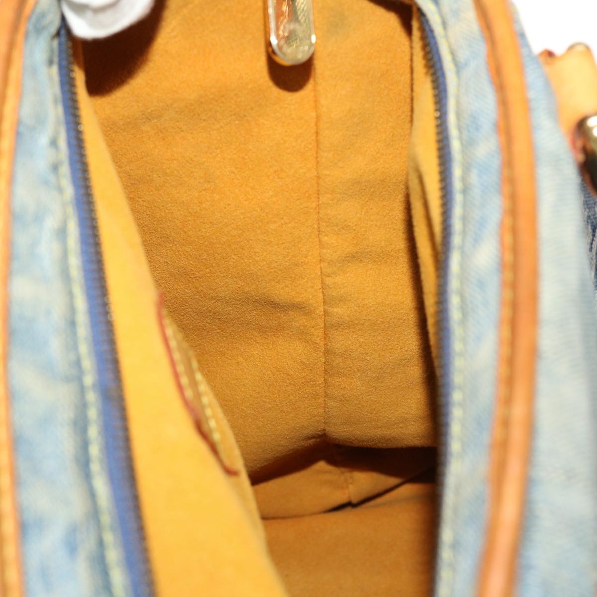 LOUIS VUITTON Monogram Denim Neo Cabby GM Hand Bag 2way Blue M95350 45670