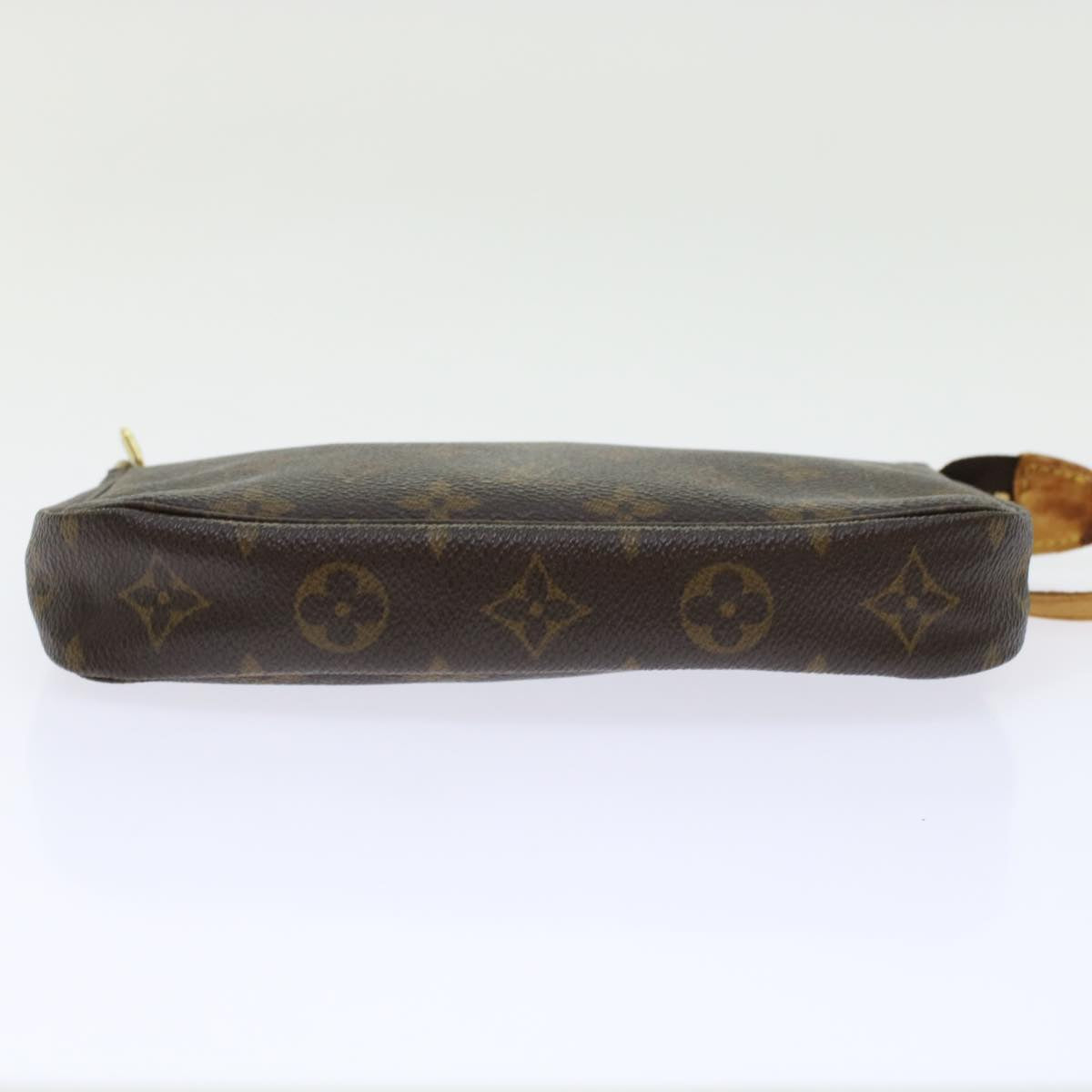 LOUIS VUITTON Monogram Pochette Accessoires Pouch M51980 LV 45676