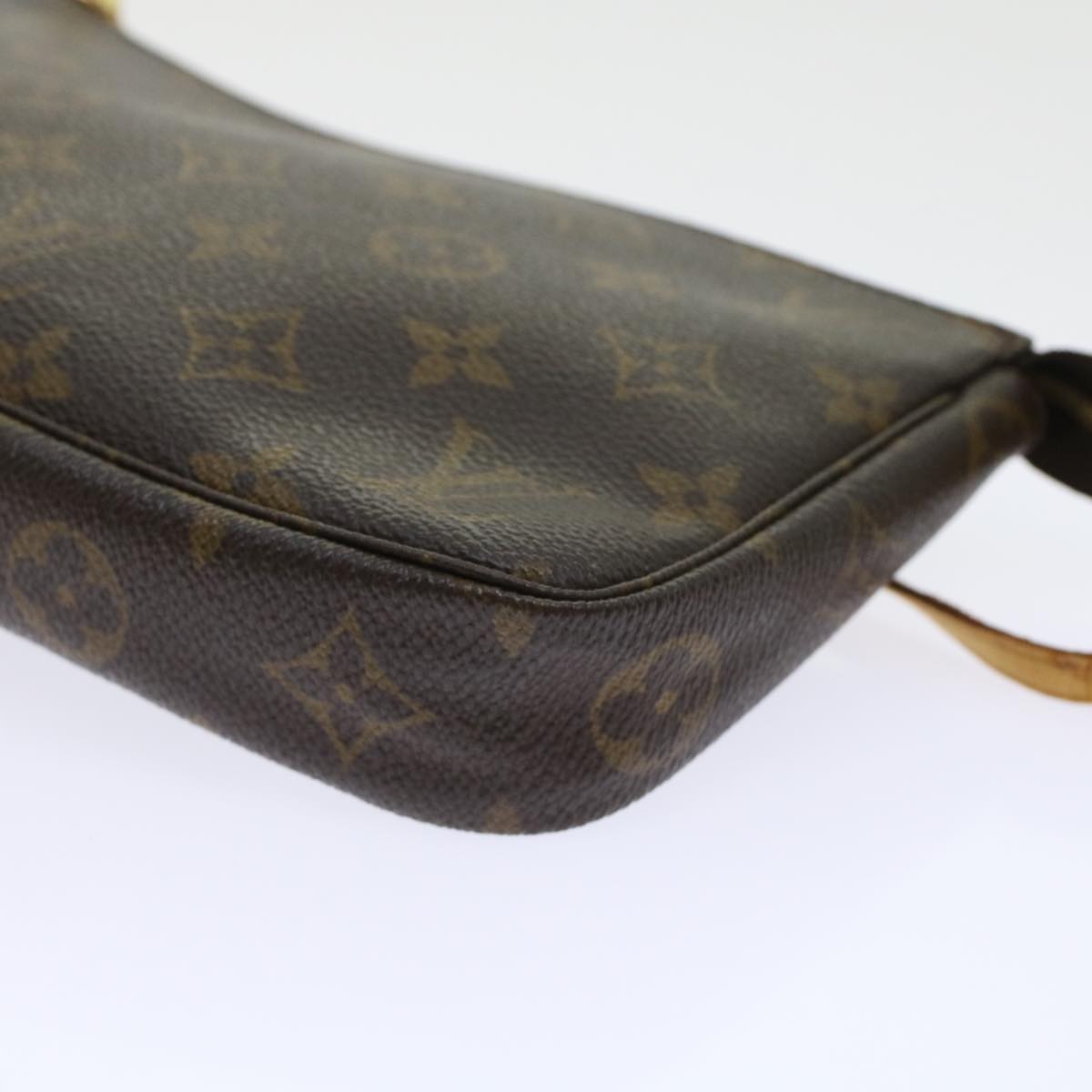 LOUIS VUITTON Monogram Pochette Accessoires Pouch M51980 LV 45676