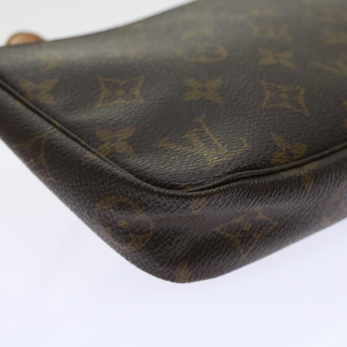 LOUIS VUITTON Monogram Pochette Accessoires Pouch M51980 LV 45676