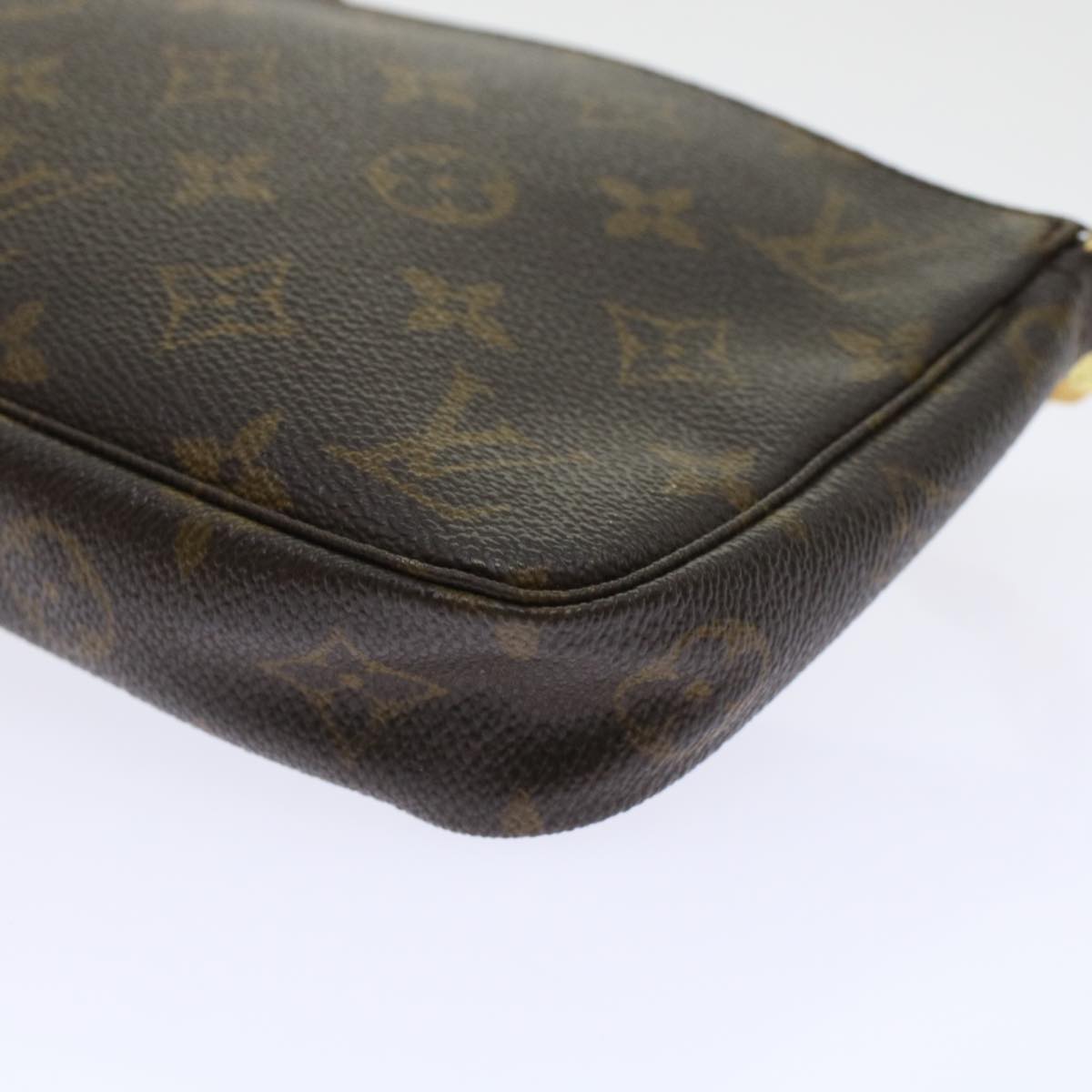 LOUIS VUITTON Monogram Pochette Accessoires Pouch M51980 LV 45676