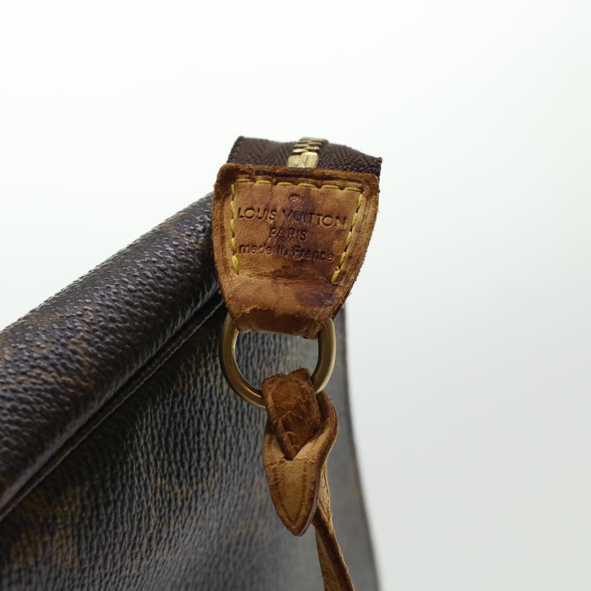 LOUIS VUITTON Monogram Pochette Accessoires Pouch M51980 LV 45676