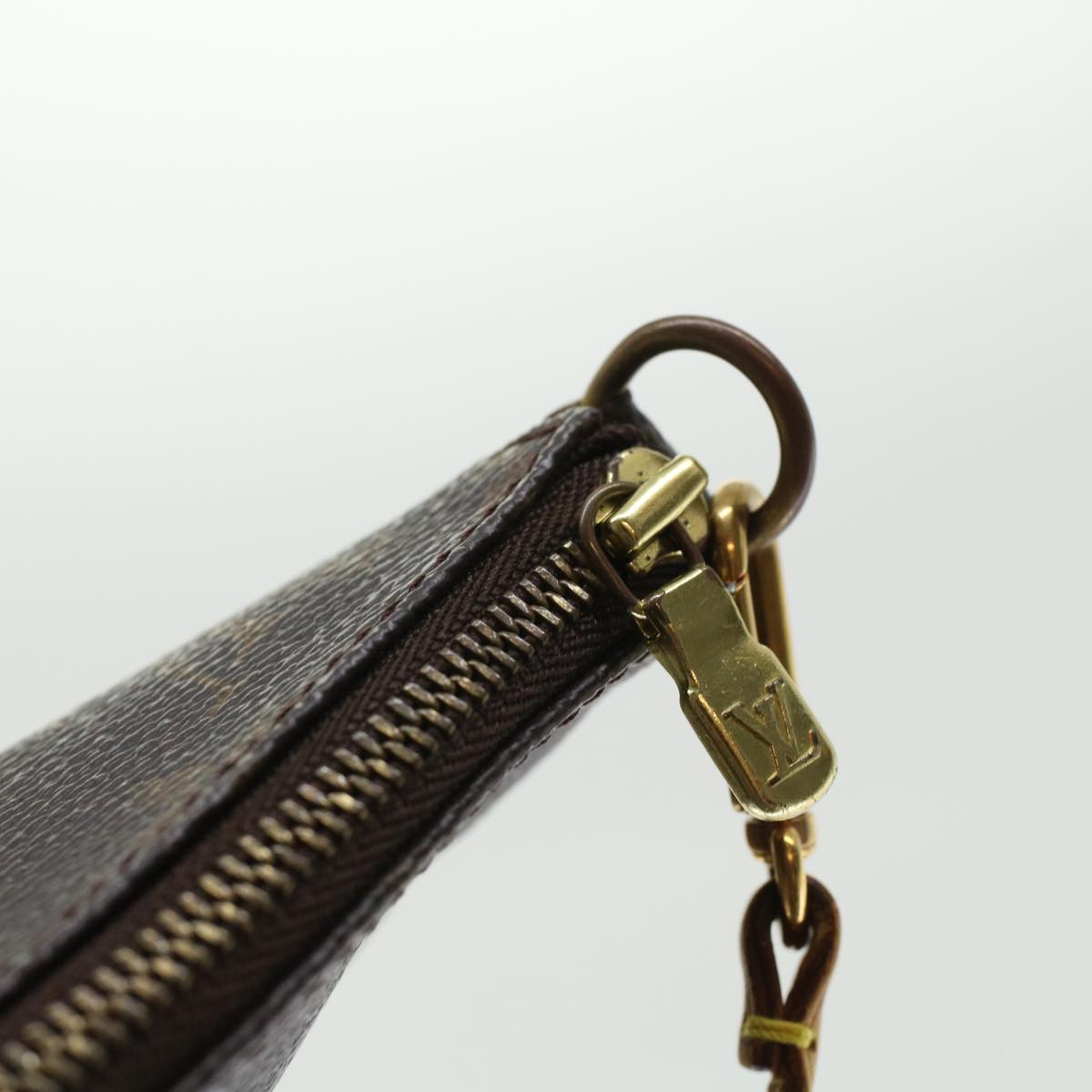 LOUIS VUITTON Monogram Pochette Accessoires Pouch M51980 LV 45676