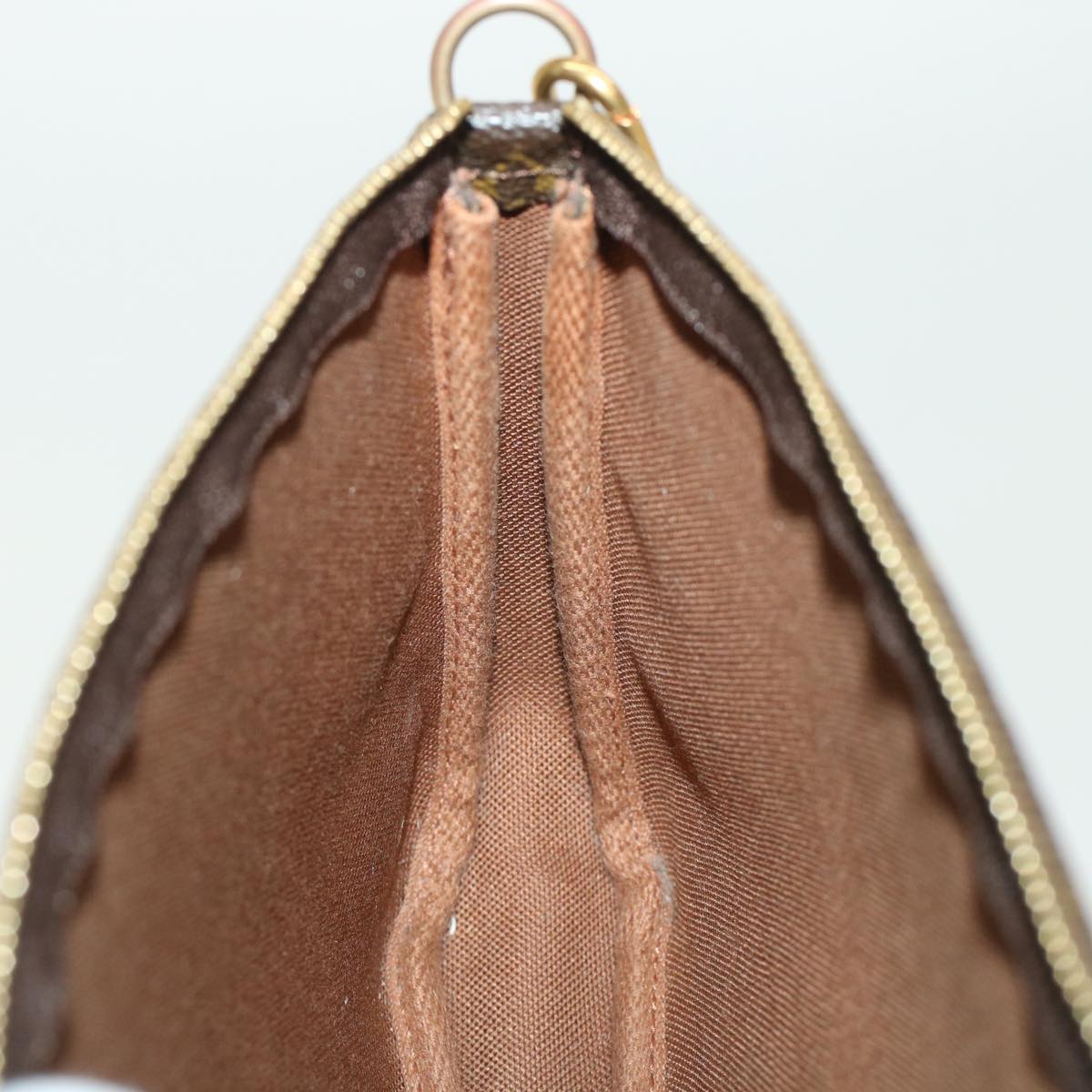 LOUIS VUITTON Monogram Pochette Accessoires Pouch M51980 LV 45676