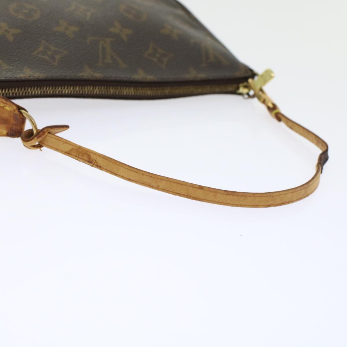LOUIS VUITTON Monogram Pochette Accessoires Pouch M51980 LV 45676