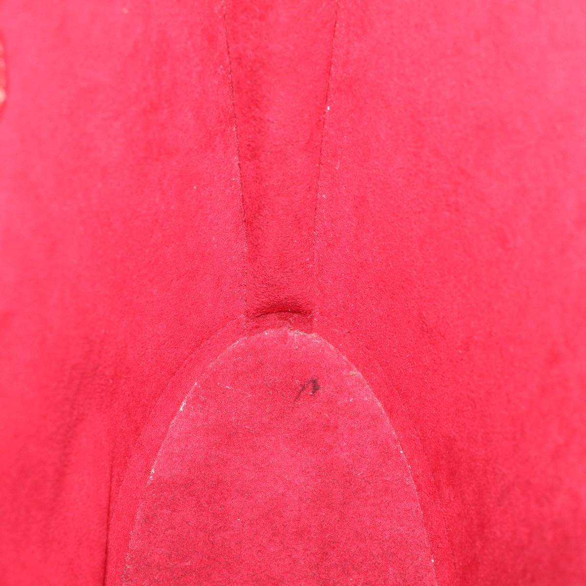 LOUIS VUITTON Epi Saint Jacques Hand Bag Red M52277 LV 45680