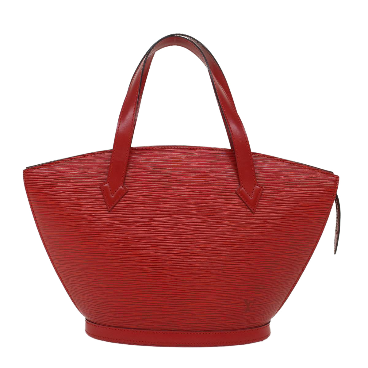 LOUIS VUITTON Epi Saint Jacques Hand Bag Red M52277 LV 45680