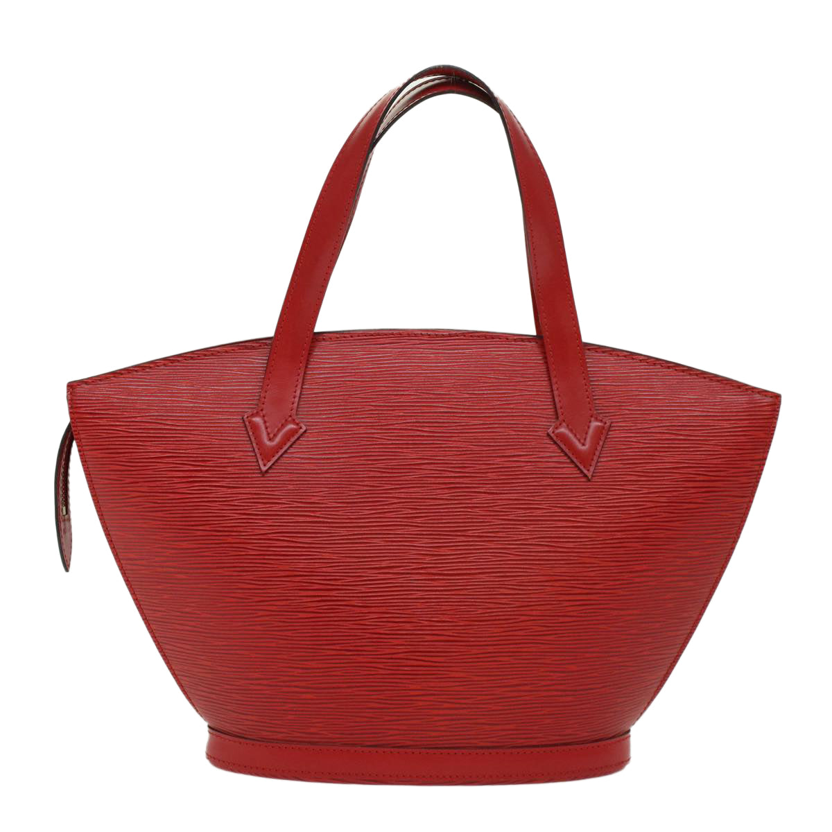 LOUIS VUITTON Epi Saint Jacques Hand Bag Red M52277 LV 45680
