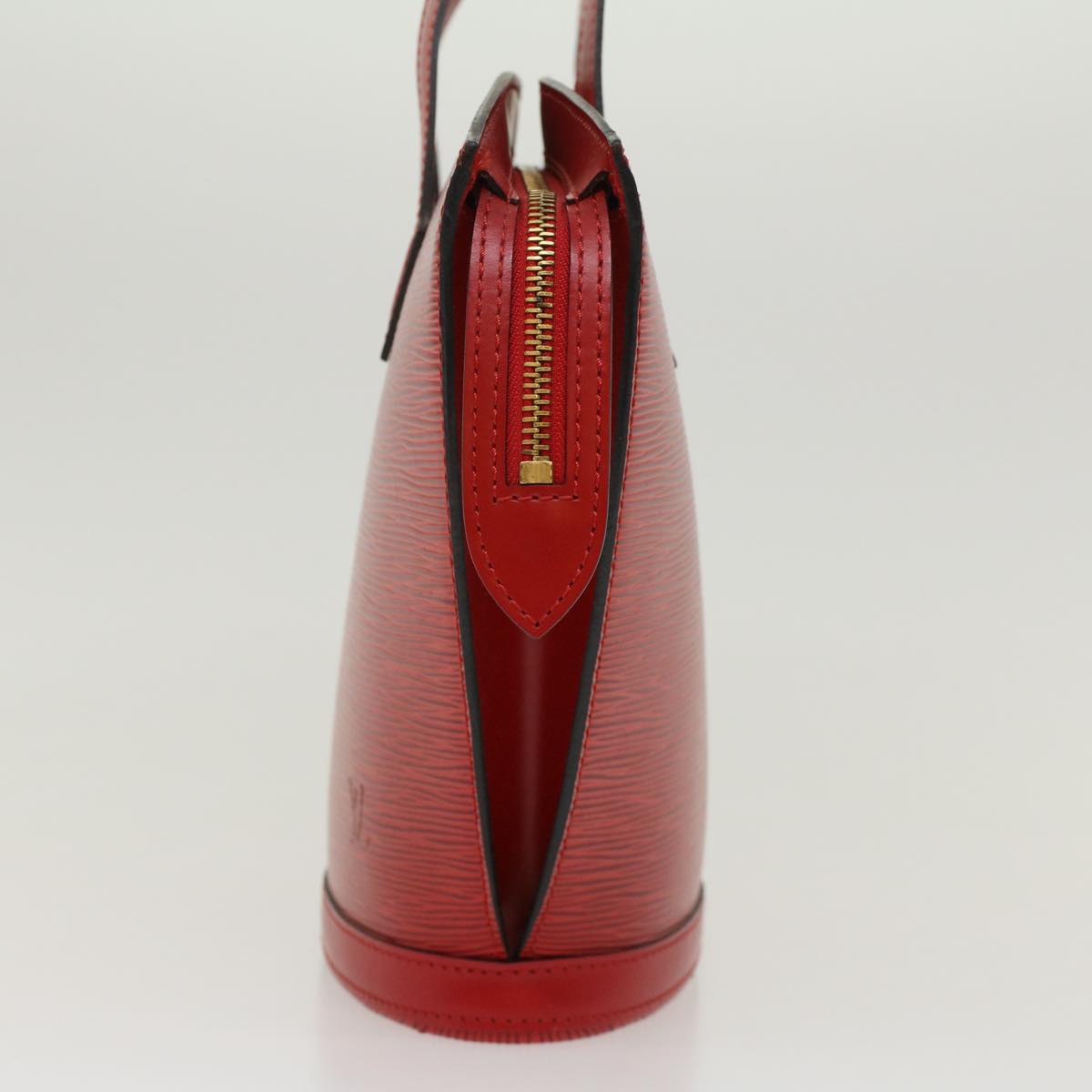 LOUIS VUITTON Epi Saint Jacques Hand Bag Red M52277 LV 45680