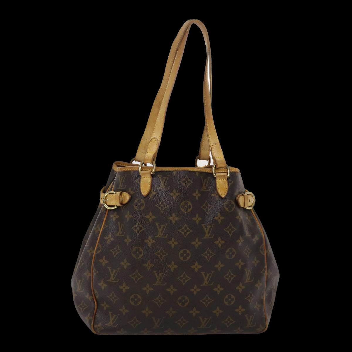 LOUIS VUITTON Monogram Batignolles Vertical Tote Bag M51153 LV 45683