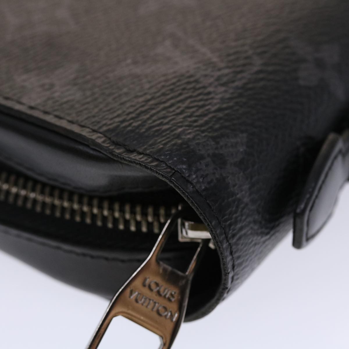 LOUIS VUITTON Monogram Eclipse Zippy XL Travel Case M61698 LV 45688
