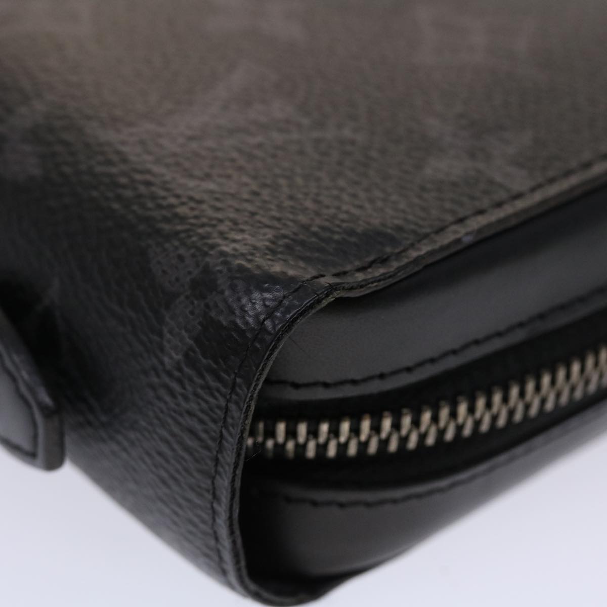 LOUIS VUITTON Monogram Eclipse Zippy XL Travel Case M61698 LV 45688