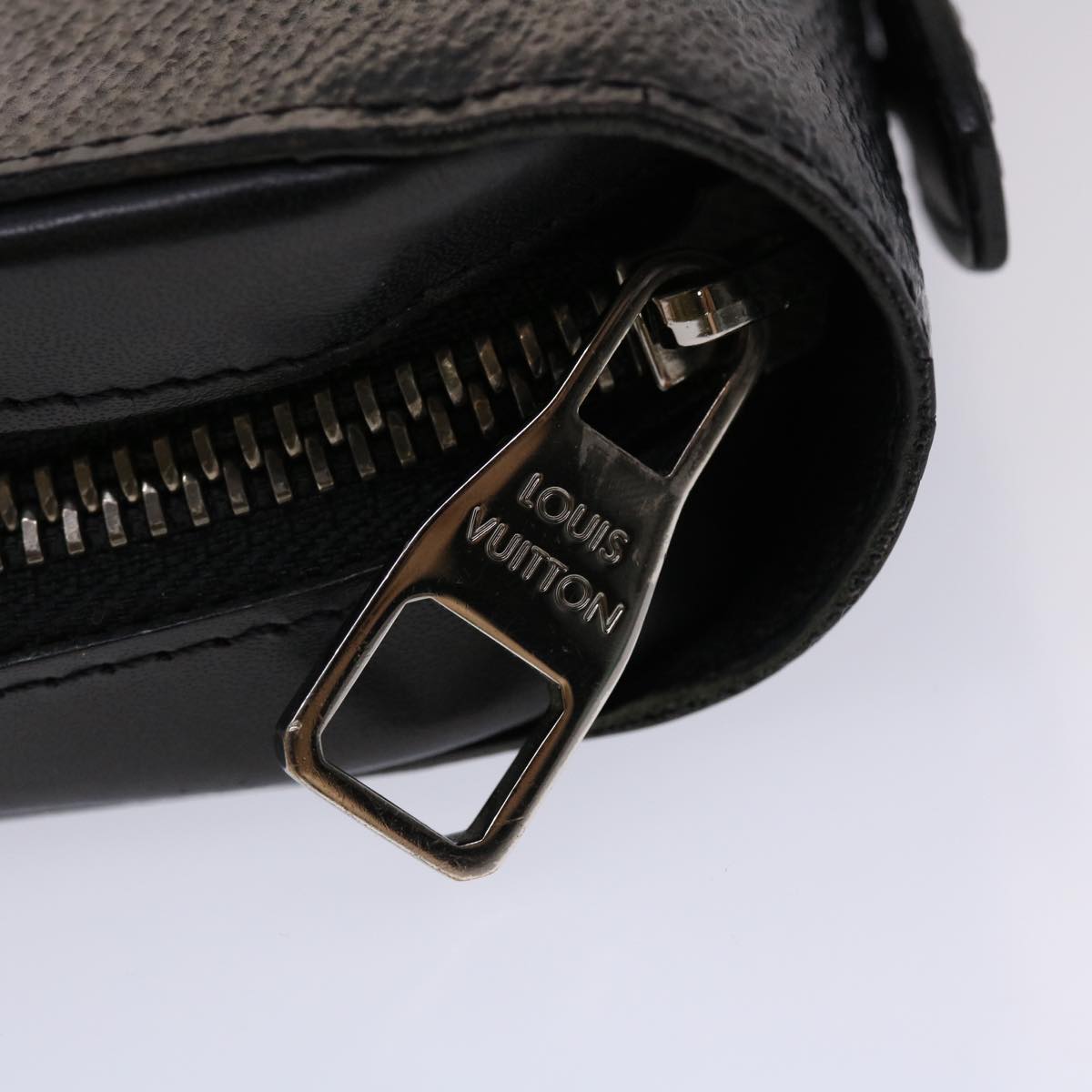LOUIS VUITTON Monogram Eclipse Zippy XL Travel Case M61698 LV 45688