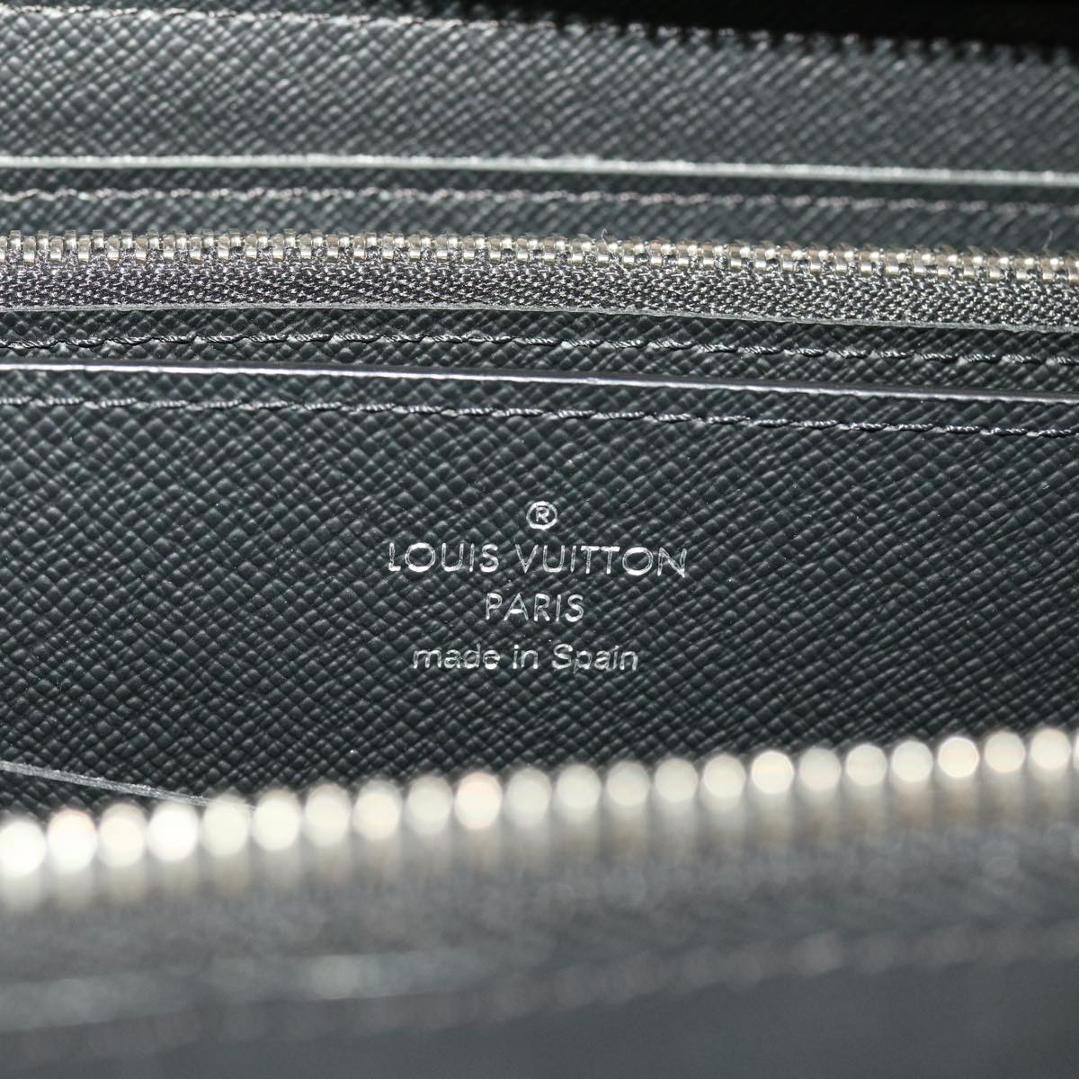 LOUIS VUITTON Monogram Eclipse Zippy XL Travel Case M61698 LV 45688