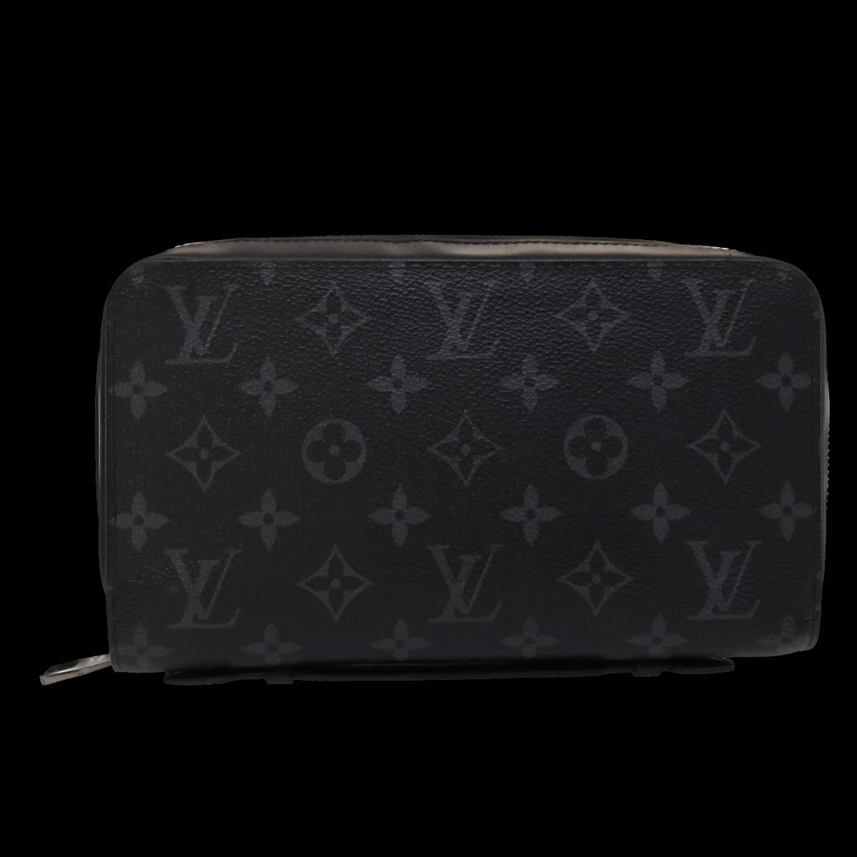 LOUIS VUITTON Monogram Eclipse Zippy XL Travel Case M61698 LV 45688