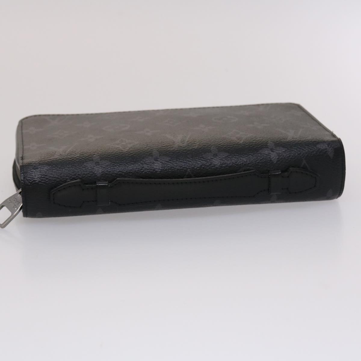 LOUIS VUITTON Monogram Eclipse Zippy XL Travel Case M61698 LV 45688