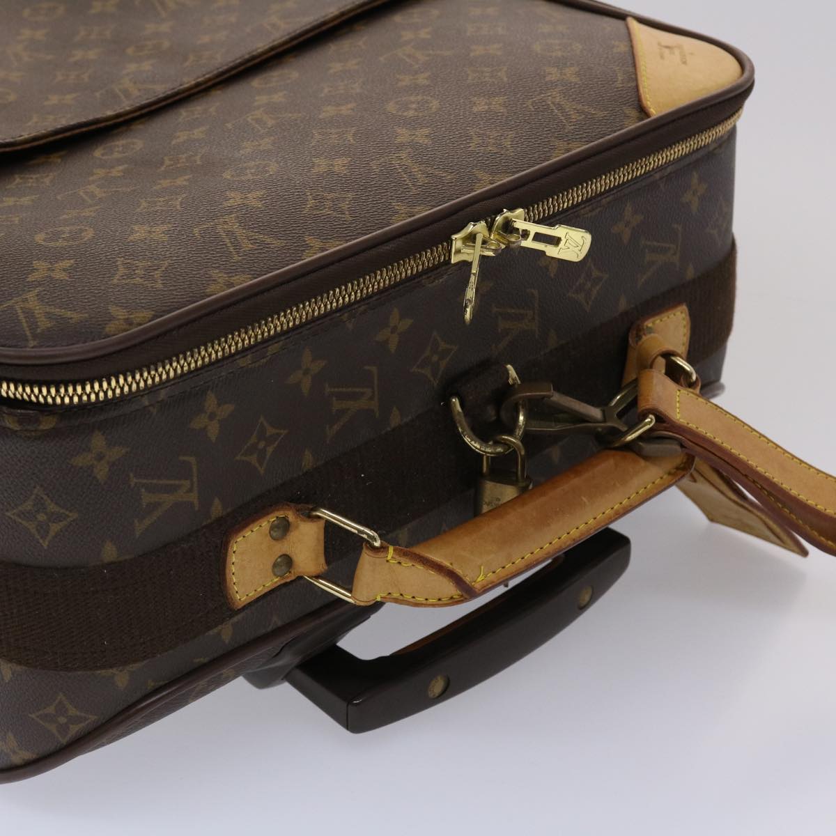 LOUIS VUITTON Monogram Pegas 55 Suitcase M23297 LV 45689