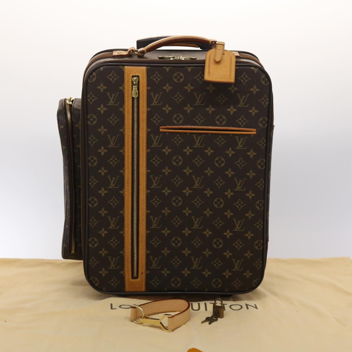 LOUIS VUITTON Monogram Trolley 50 Bosphore Suitcase M23259 LV 45690