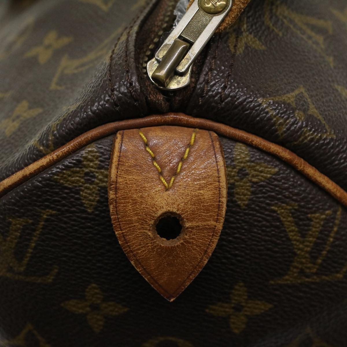 LOUIS VUITTON Monogram Speedy 40 Hand Bag M41522 LV 45692