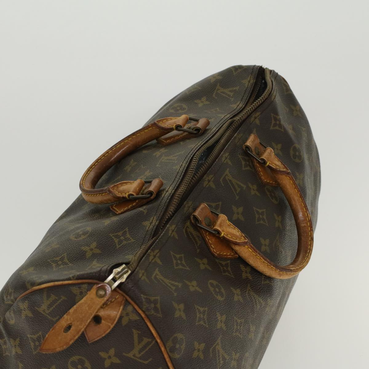 LOUIS VUITTON Monogram Speedy 40 Hand Bag M41522 LV 45692