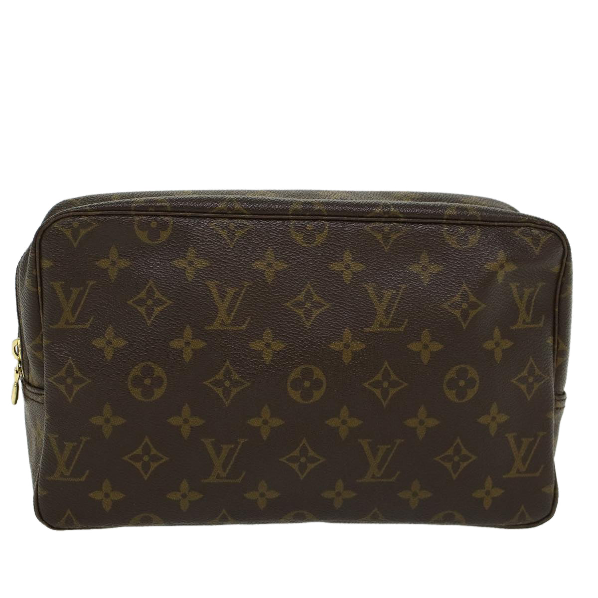 LOUIS VUITTON Monogram Trousse Toilette 28 Clutch Bag M47522 LV 45693