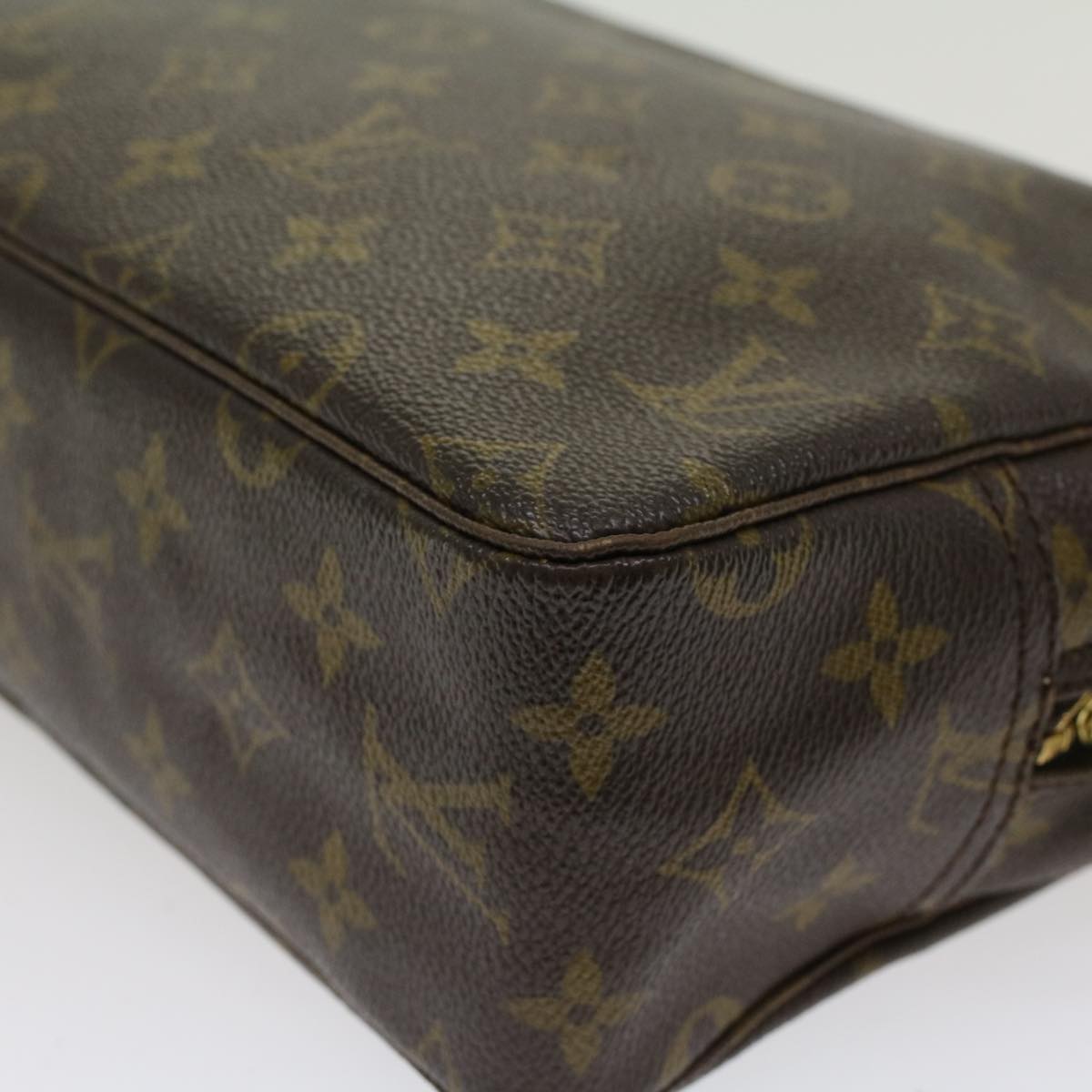 LOUIS VUITTON Monogram Trousse Toilette 28 Clutch Bag M47522 LV 45693