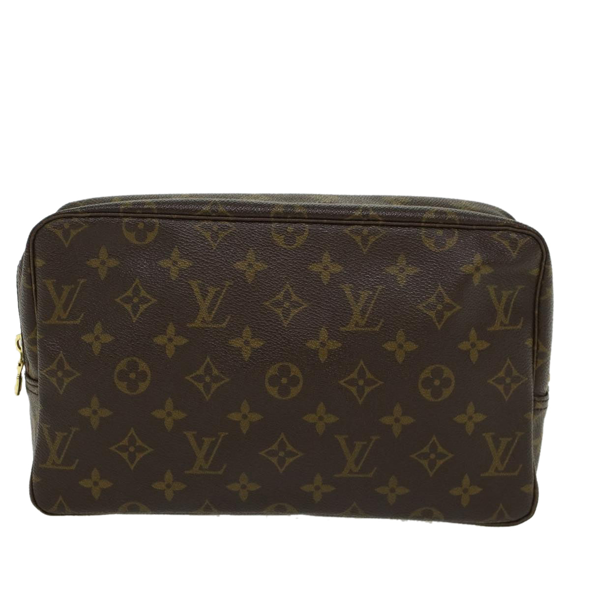 LOUIS VUITTON Monogram Trousse Toilette 28 Clutch Bag M47522 LV 45693