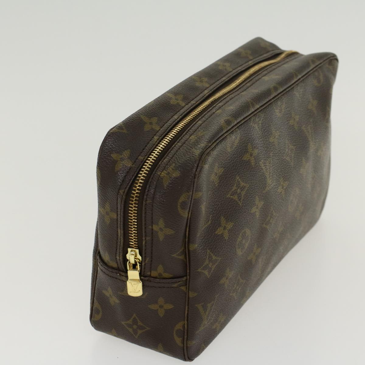 LOUIS VUITTON Monogram Trousse Toilette 28 Clutch Bag M47522 LV 45693