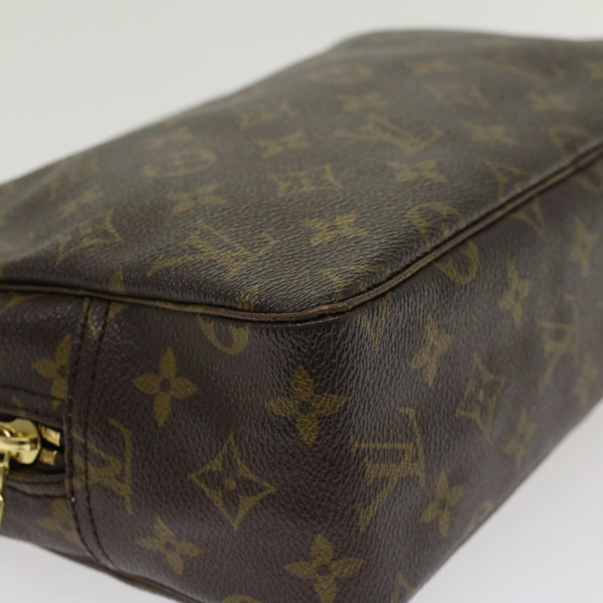 LOUIS VUITTON Monogram Trousse Toilette 28 Clutch Bag M47522 LV 45693