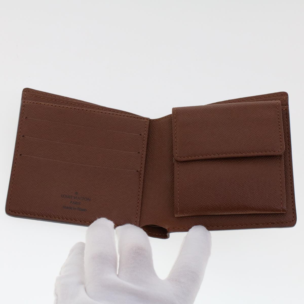 LOUIS VUITTON Monogram Portefeuille Marco Bifold Wallet M61675 LV 45694