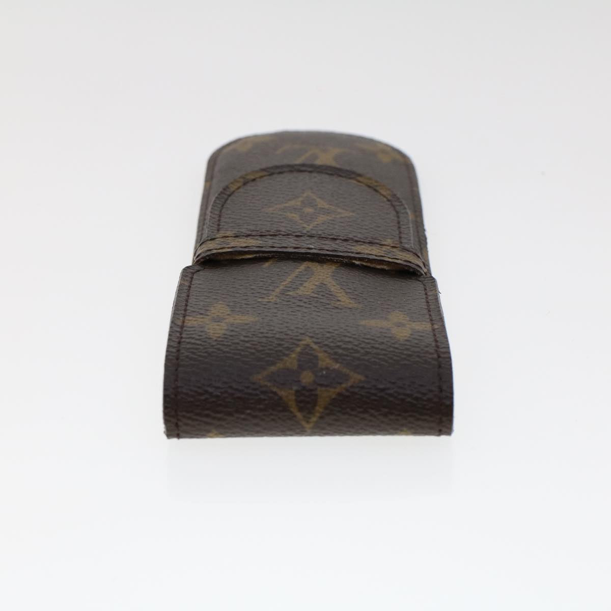 LOUIS VUITTON Monogram Etui Lunette Rabat Glasses Case M62970 LV 45695