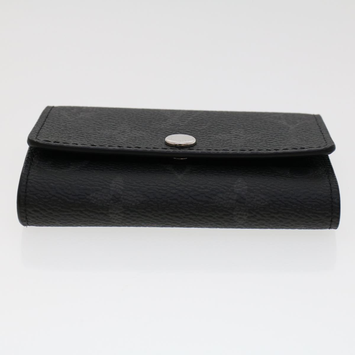 LOUIS VUITTON Monogram Eclipse Multicles6 Key Case M82603 LV 45696A