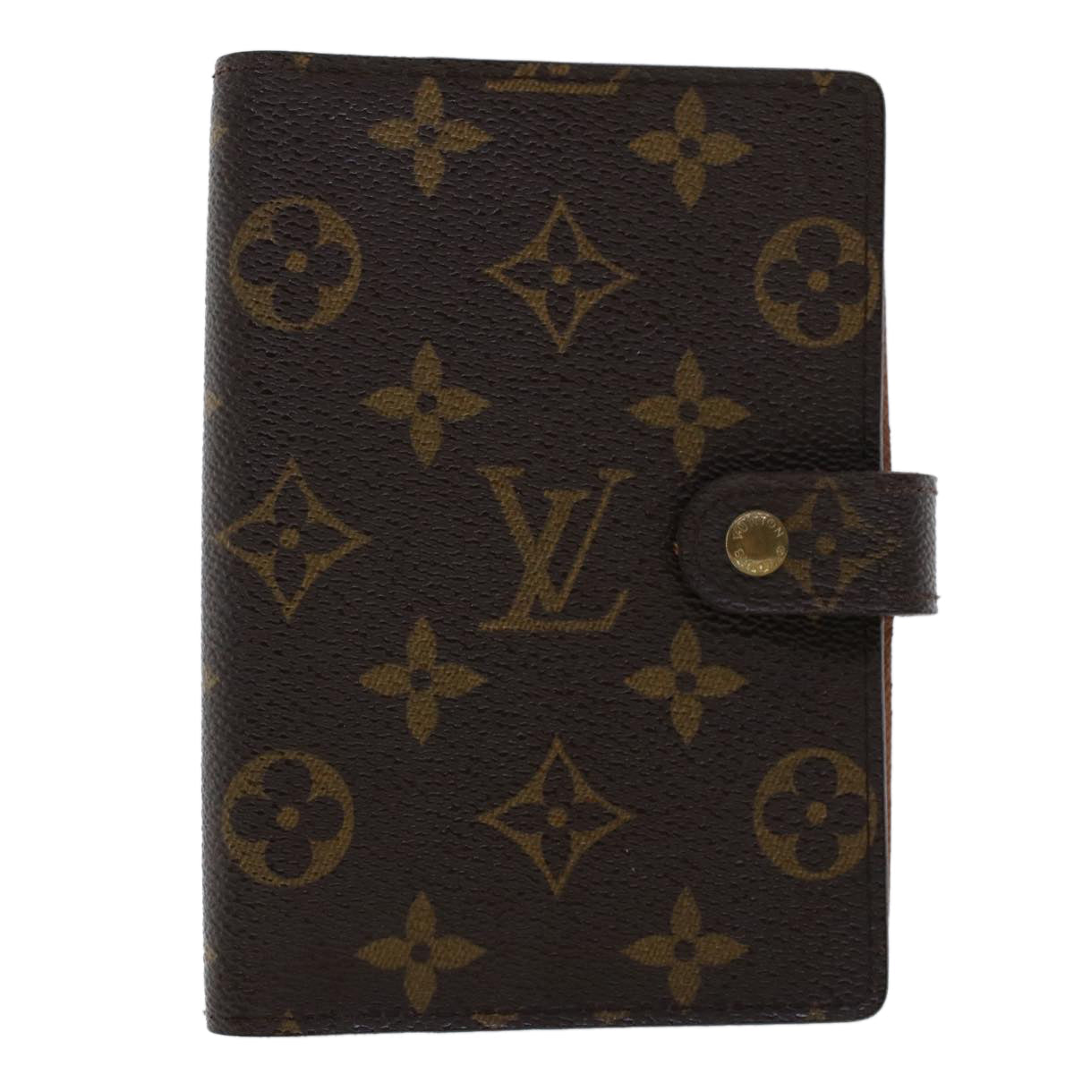 LOUIS VUITTON Monogram Agenda PM Day Planner Cover R20005 LV 45698