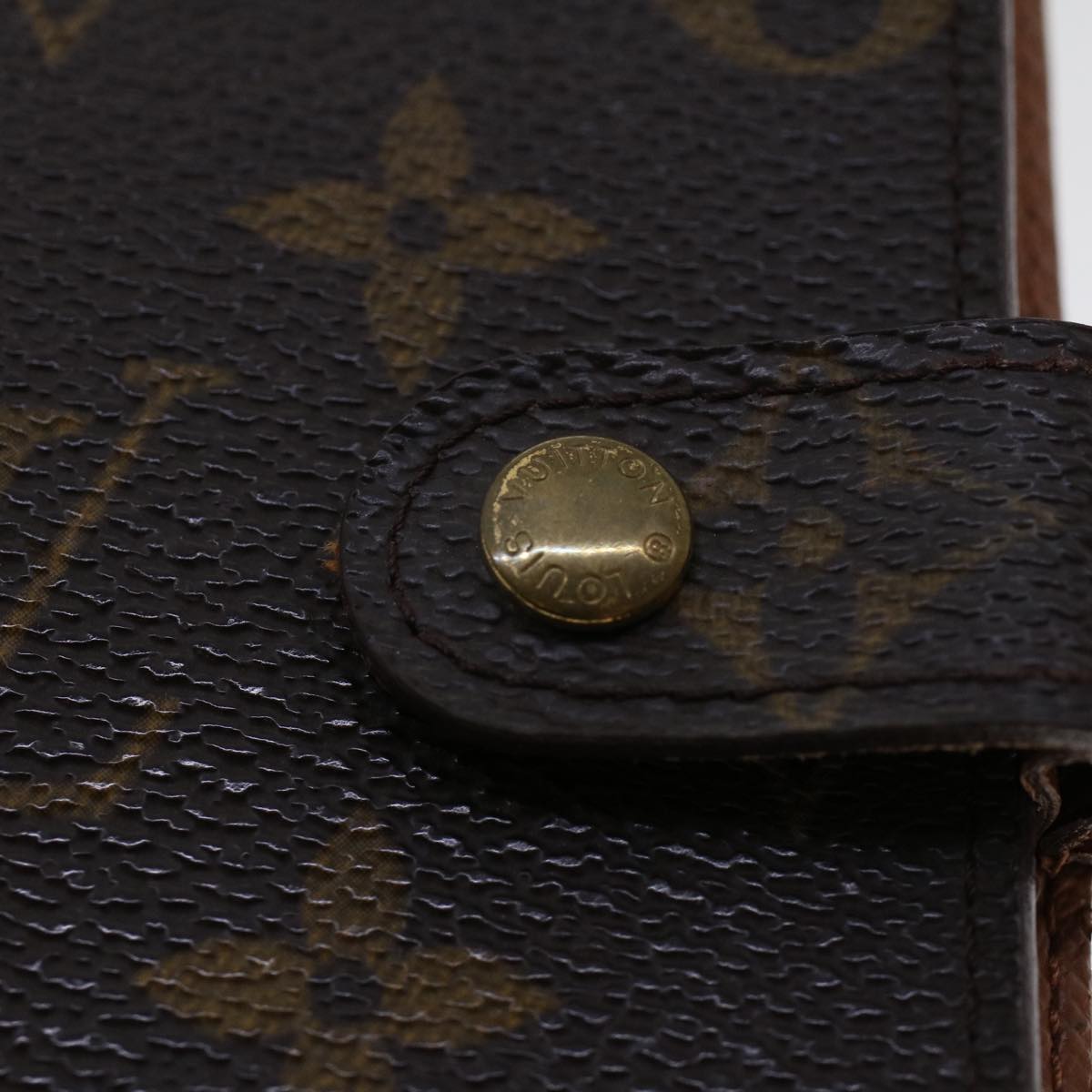 LOUIS VUITTON Monogram Agenda PM Day Planner Cover R20005 LV 45698