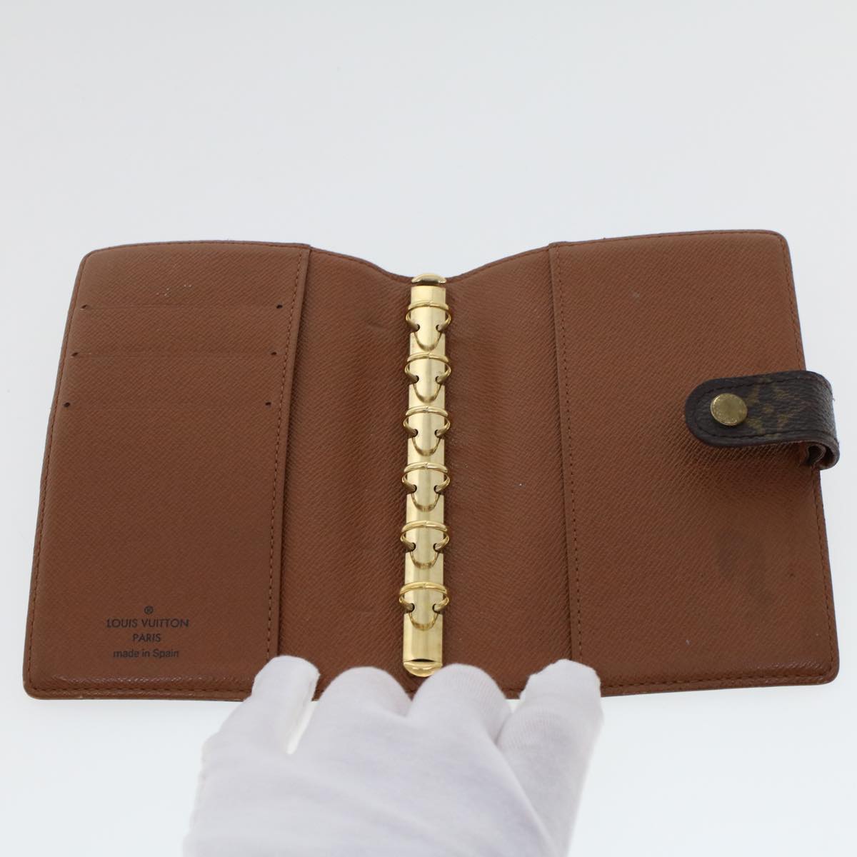 LOUIS VUITTON Monogram Agenda PM Day Planner Cover R20005 LV 45698