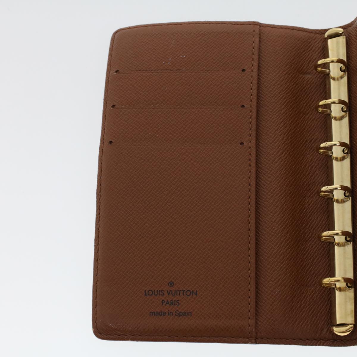 LOUIS VUITTON Monogram Agenda PM Day Planner Cover R20005 LV 45698