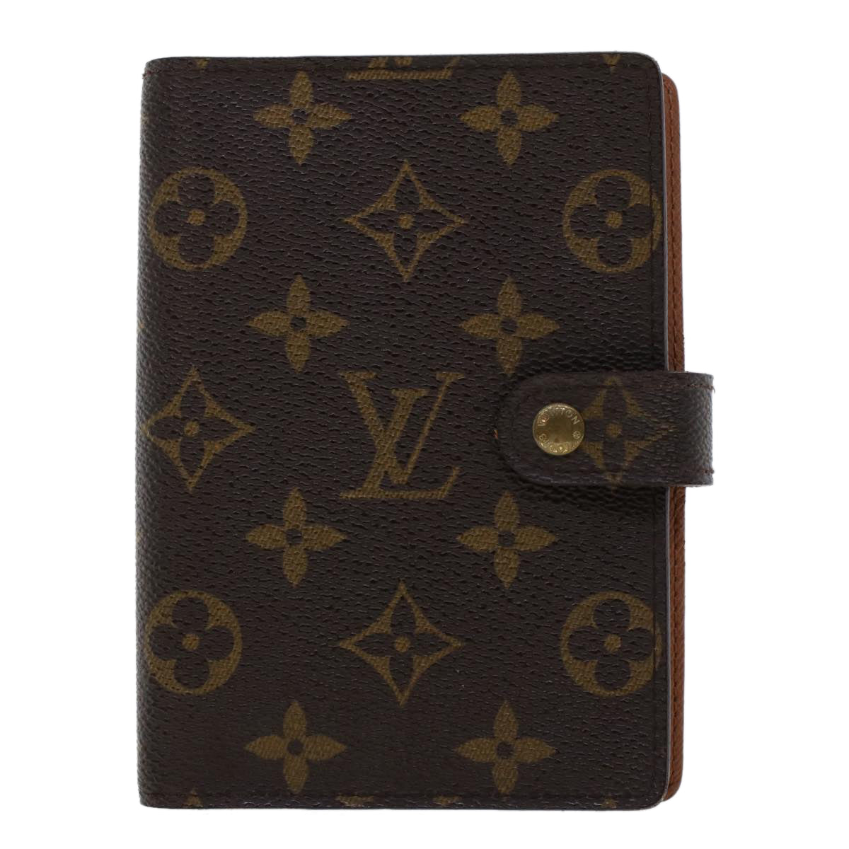 LOUIS VUITTON Monogram Agenda PM Day Planner Cover R20005 LV 45698