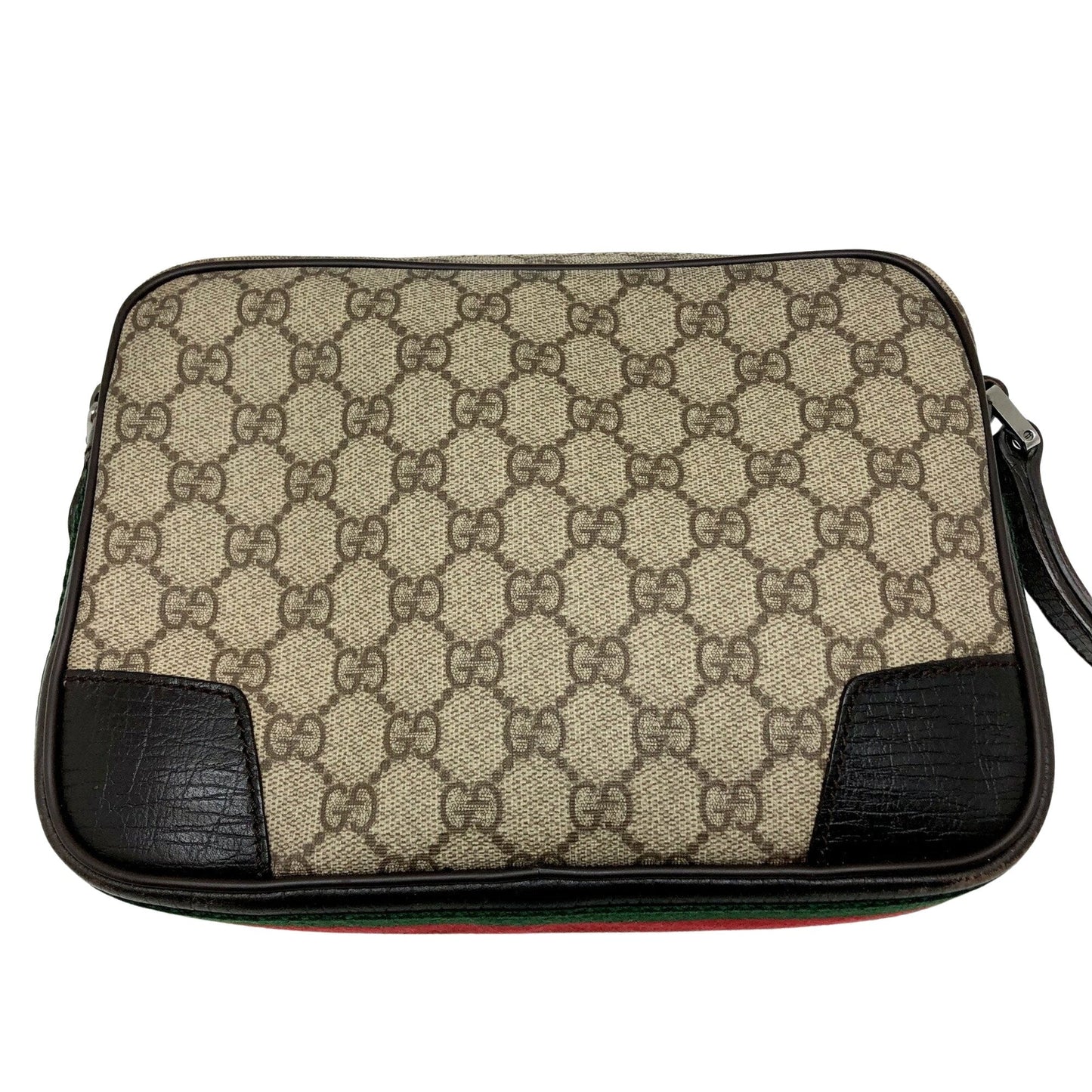 Luxury Gucci Trending 2025 Sherry  Canvas Clutch Bag ()
