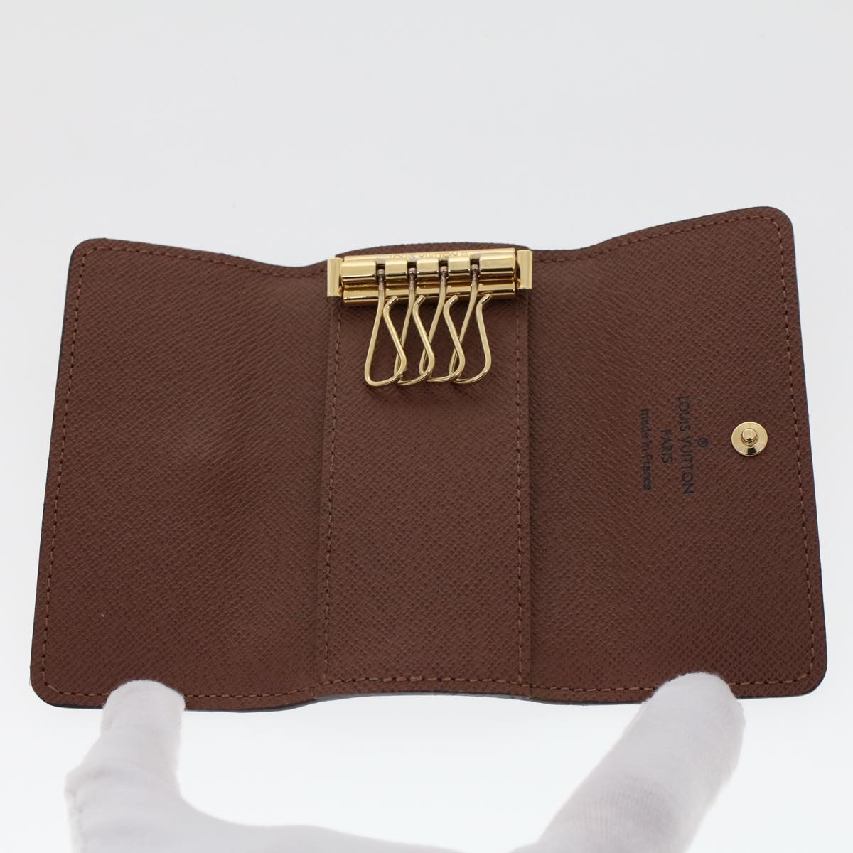 LOUIS VUITTON Monogram Multicles 4 Key Case M69517 LV 45700