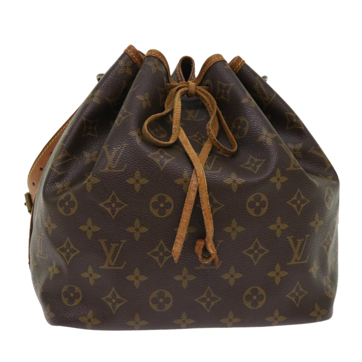 LOUIS VUITTON Monogram Petit Noe Shoulder Bag M42226 LV 45701