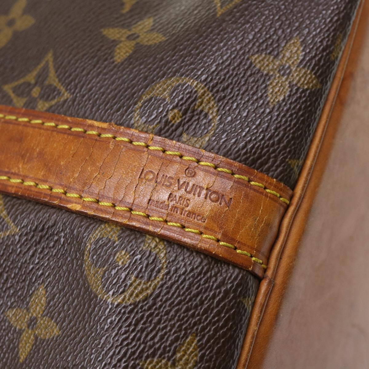 LOUIS VUITTON Monogram Petit Noe Shoulder Bag M42226 LV 45701