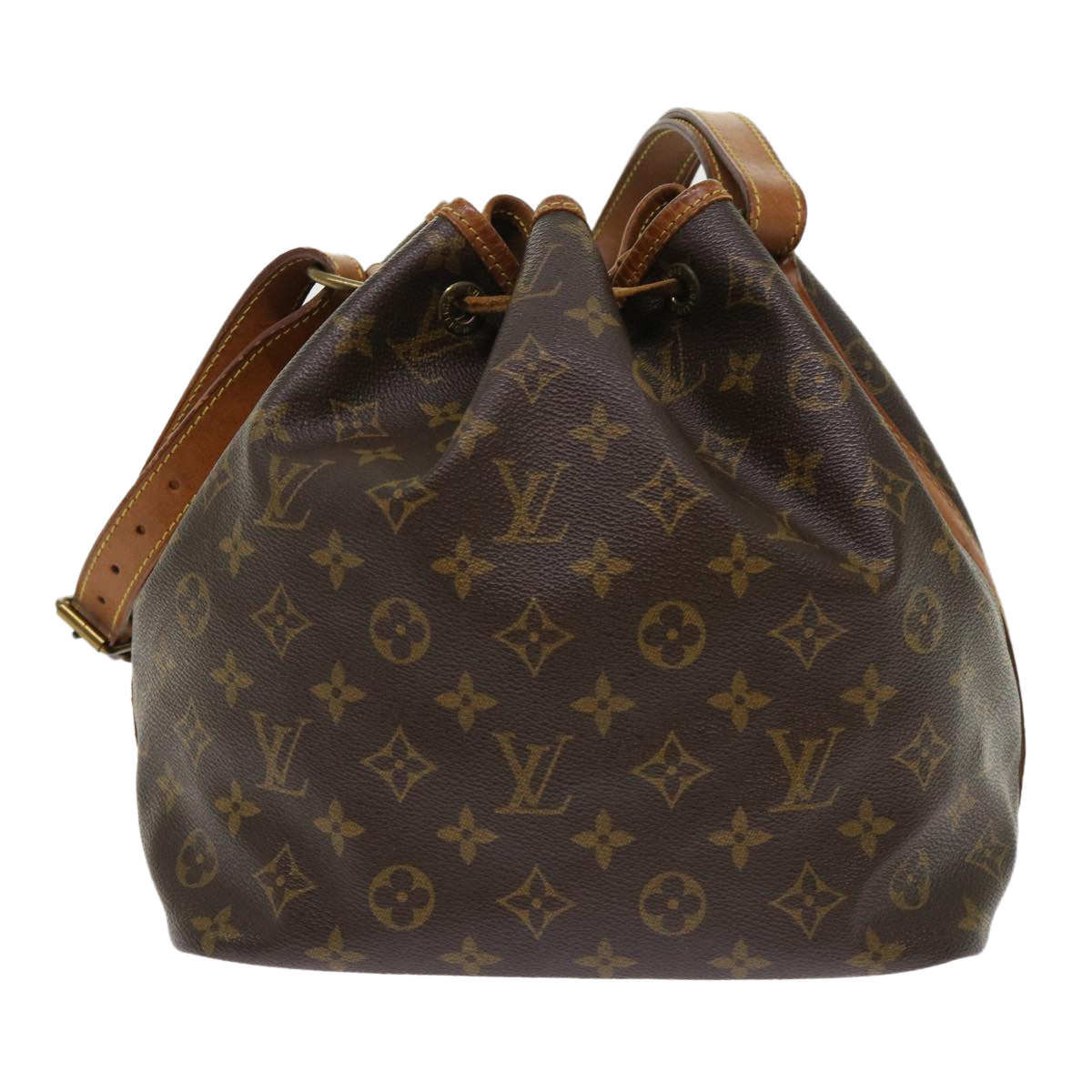 LOUIS VUITTON Monogram Petit Noe Shoulder Bag M42226 LV 45701