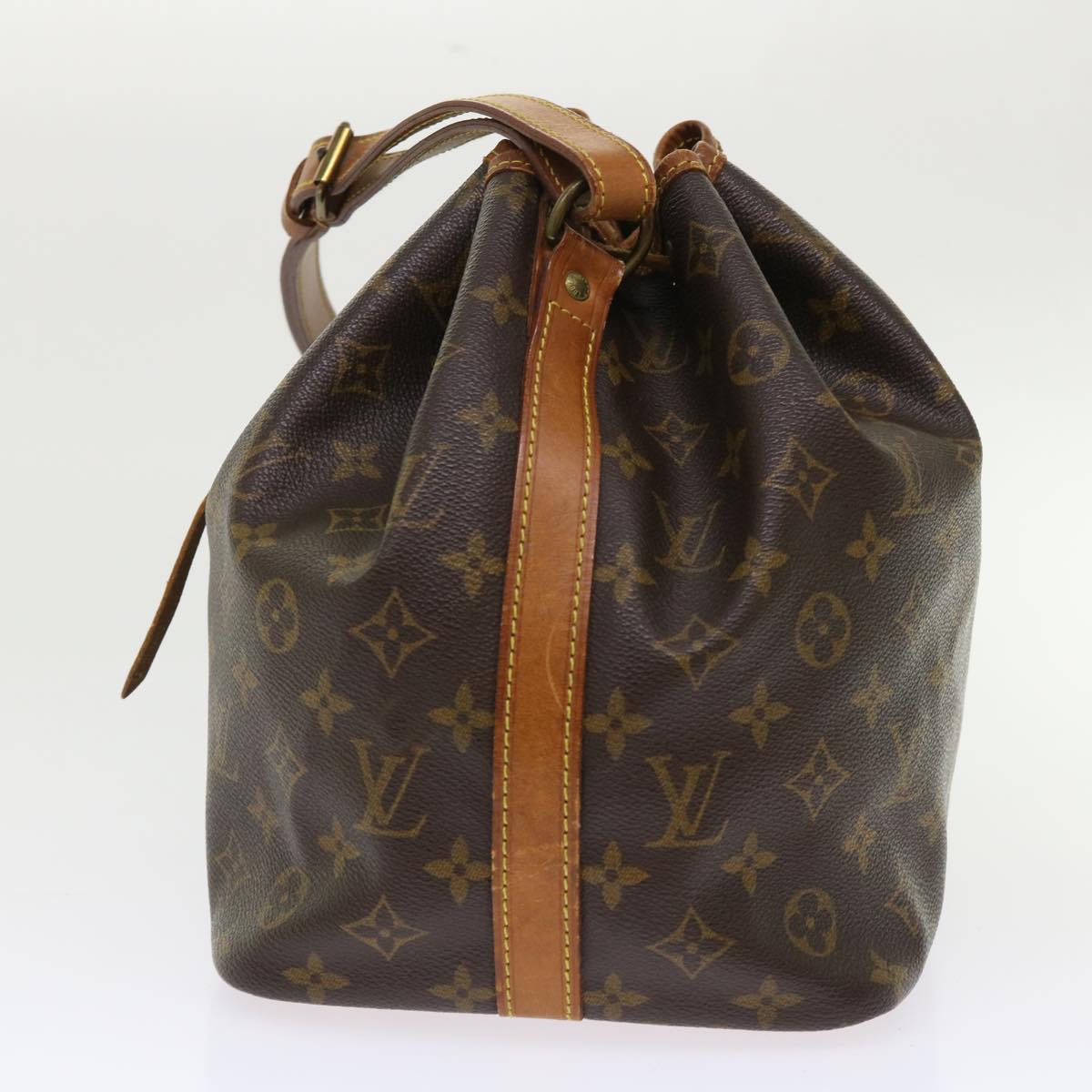 LOUIS VUITTON Monogram Petit Noe Shoulder Bag M42226 LV 45701