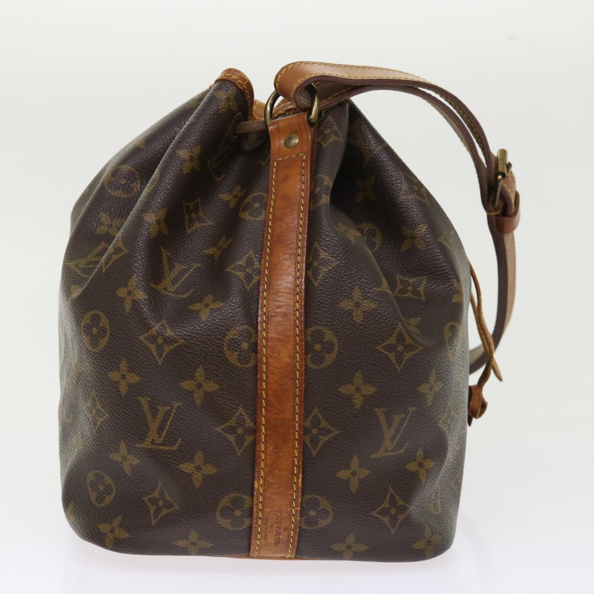 LOUIS VUITTON Monogram Petit Noe Shoulder Bag M42226 LV 45701