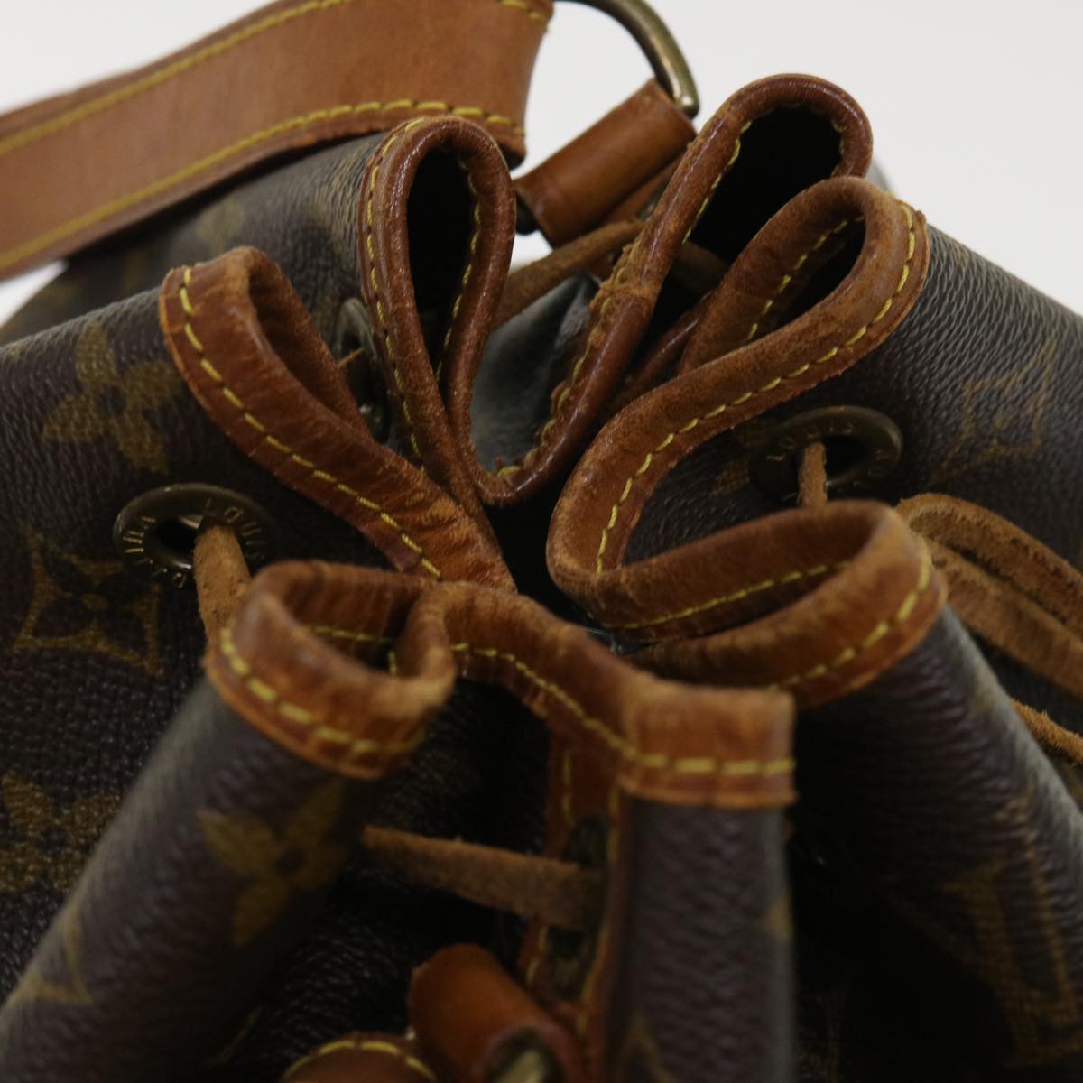 LOUIS VUITTON Monogram Petit Noe Shoulder Bag M42226 LV 45701