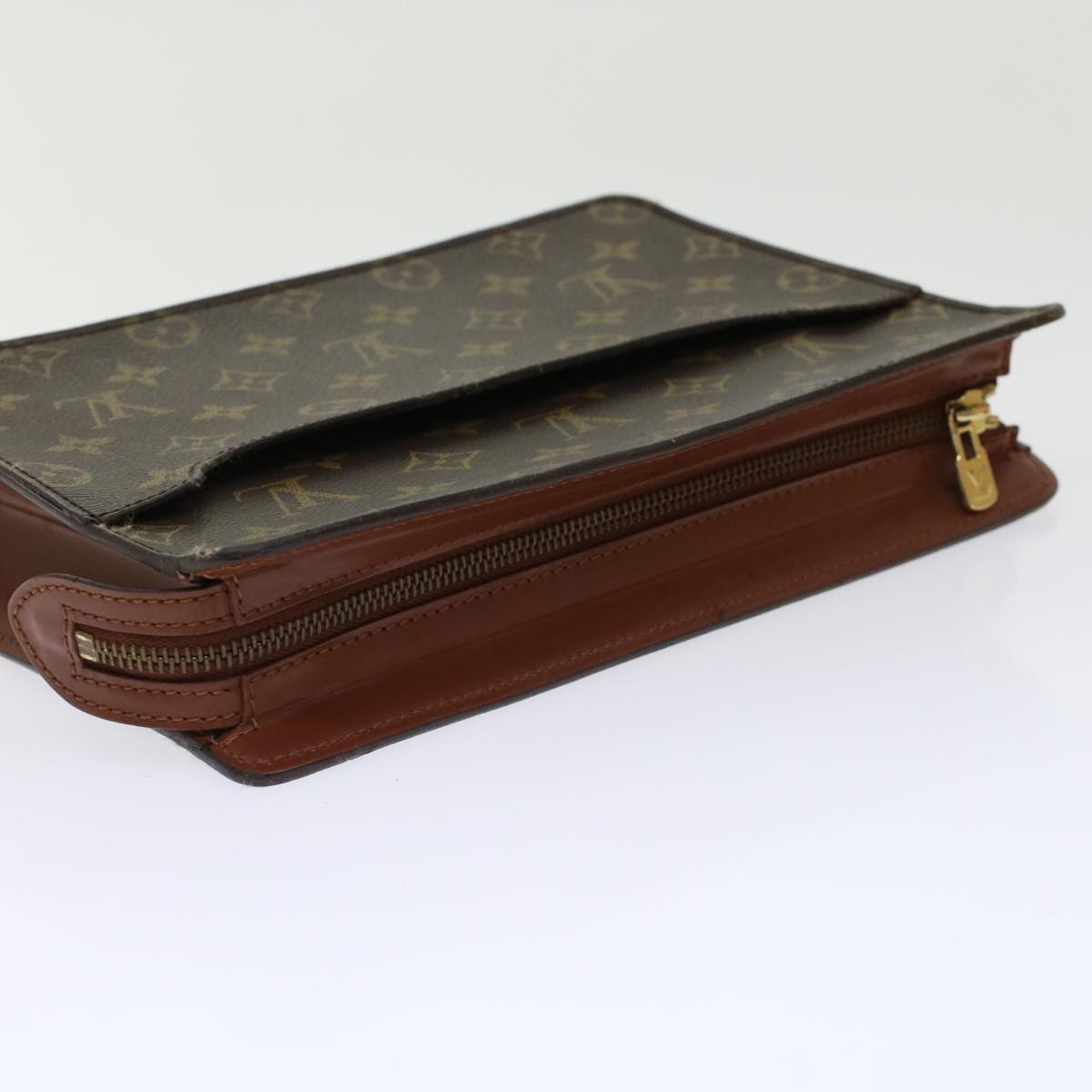 LOUIS VUITTON Monogram Pochette Homme Clutch Bag M51795 LV 45702